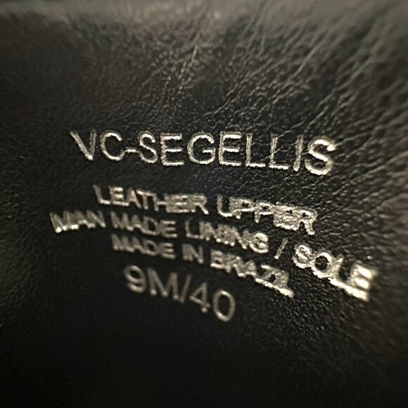 Vince Camuto Black Loafers Women's Segellis Block-Heel Tailored Sz 9 EUC - Picture 8 of 10